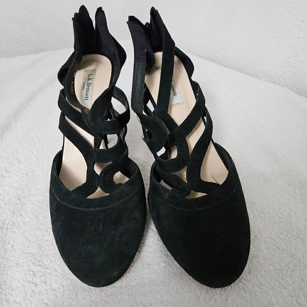 L.k Bennett London black heels
